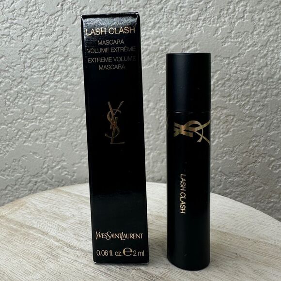 $8 🌙 YSL Yves Saint Laurent Lash 🆕 Clash BLACK Mascara - Picture 1 of 5